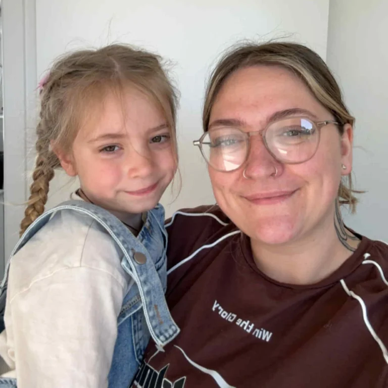 Kasia, home-based educator in New Plymouth, with children